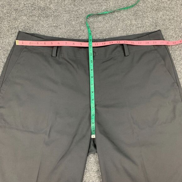 Nike Golf Short Mens 40 Grey Mid Rise Standard Dri Fit Lightweight Moisture Wick - Picture 5 of 12